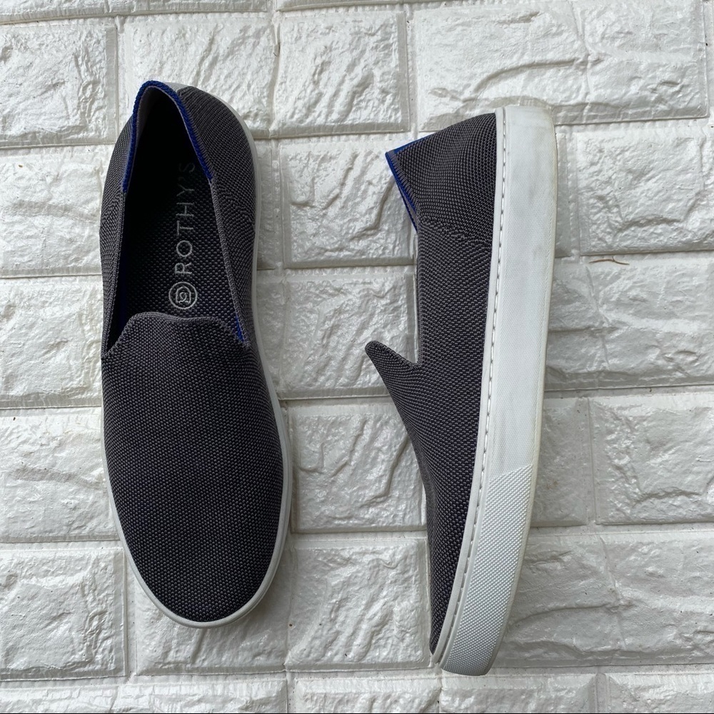 Rothy’s The Sneaker Dark Gray W 9